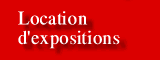 Locations d'expositions